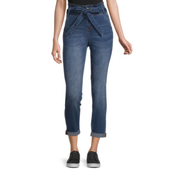 High Rise Straight Leg Jean - Picture 1 of 8